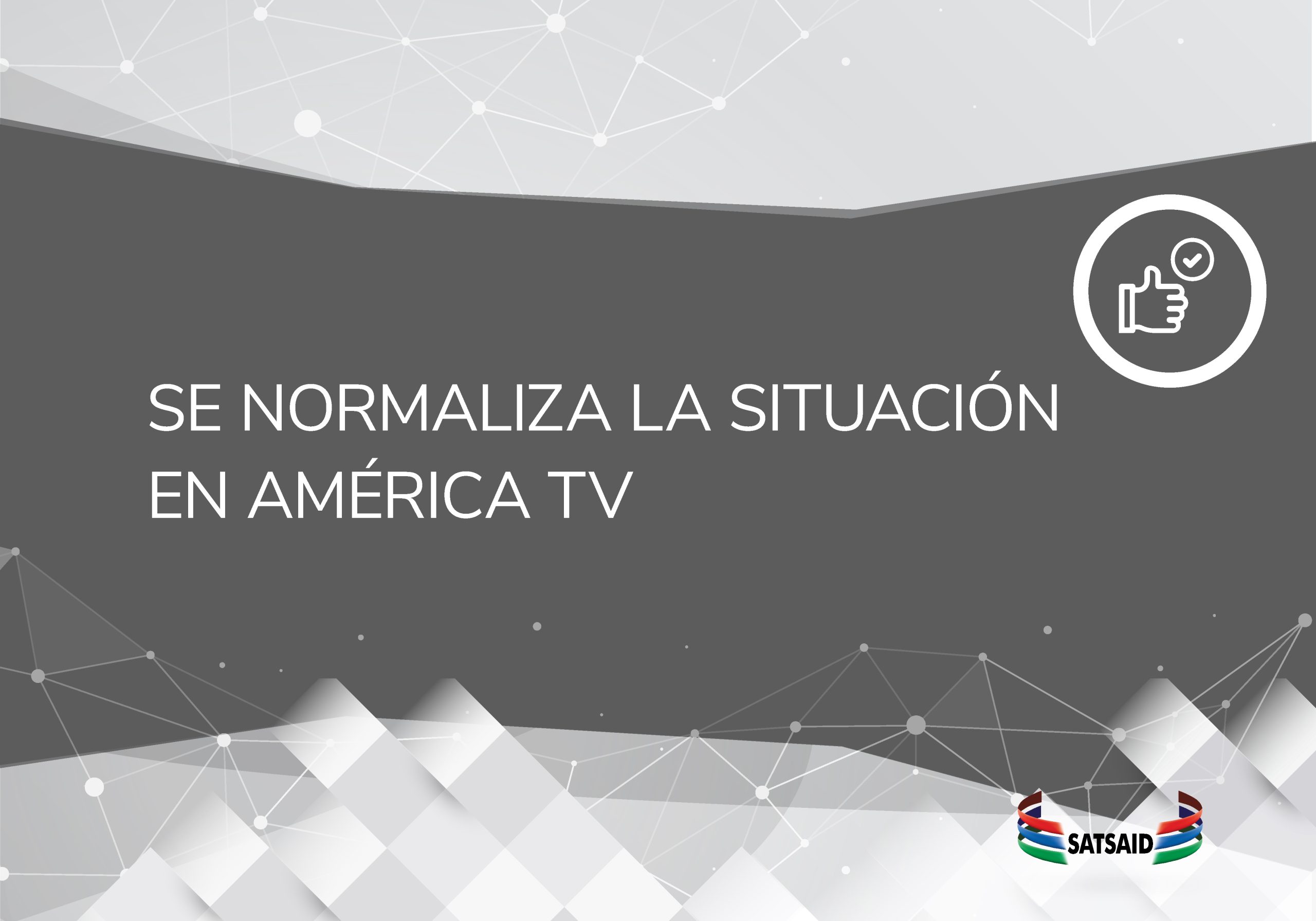 SE NORMALIZA LA SITUACION EN AMERICA TV