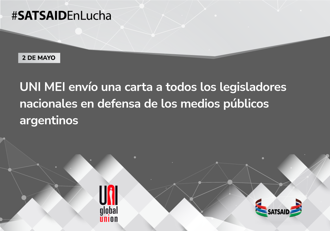 UNI MEI ENVIÓ UNA CARTA A TODOS LOS LEGISLADORES NACIONALES EN DEFENSA DE LOS MEDIOS PÚBLICOS ARGENTINOS 